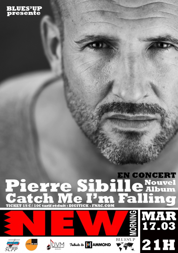 RÉSERVER UN PLACE POUR LE CONCERT DE PIERRE SIBILLE AU NEW MORNING LE 17 MARS À 21H30