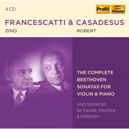 Beethoven : Intégrale des Sonates pour violon et piano / Zino Francescatti & Robert Casadesus