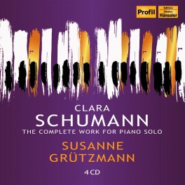 Schumann, Clara : Intégrale de l'Oeuvre pour piano solo