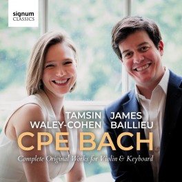 Bach, C-P-E : Intégrale de l'Oeuvre Originale pour Violon et Piano