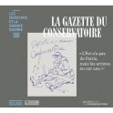 Les Musiciens et La Grande Guerre Vol.30 : La Gazette du Conservatoire