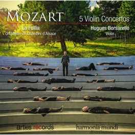 Mozart : 5 Concertos pour violon / Hugues Borsarello