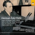 Galynin, Herman : Intégrale de l'Oeuvre pour Cordes