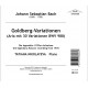 Bach : Variations Goldberg / Tatiana Nikolayeva