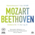 Mozart - Beethoven : Concerto pour piano n°19 - Symphonie n°1 / Alessandro Deljavan