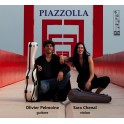 Piazzolla : Oeuvres pour guitare et violon / Sara Chenal & Olivier Pelmoine