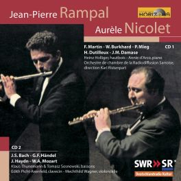 Jean-Pierre Rampal et Aurèle Nicolet, Oeuvres pour flûte
