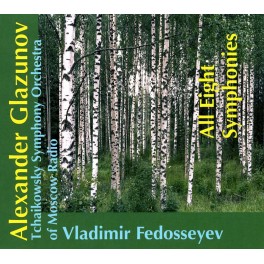 Glazounov, Alexandre : Les 8 Symphonies achevées