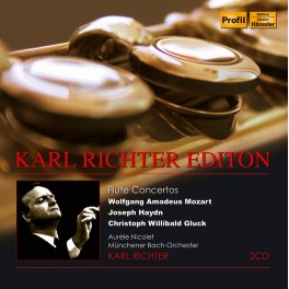Mozart - Haydn - Gluck : Concertos pour flûte