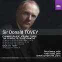 Tovey, Sir Donald : Musique de Chambre Volume 3