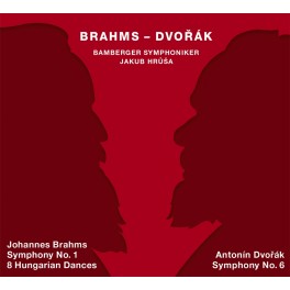 Brahms - Dvorak : Symphonie n°1, 8 Danses Hongroises, Symphonie n°6 / Jakub Hrusaa