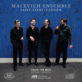 Saint-Saëns - Taneiëv : Quatuors avec piano / Malevich Ensemble
