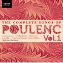 Poulenc : Intégrale des mélodies Vol.1