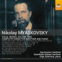 Myaskovsky, Nikolai : Oeuvres vocales Volume 2