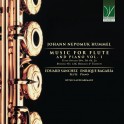 Hummel, Johann Nepomuk : Musique pour flûte et piano - Volume 1