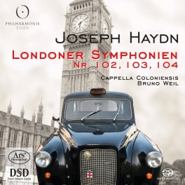 Haydn : Symphonies Londoniennes n°102, 103, 104