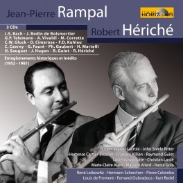 J-P. Rampal et R. Hériché, Enregistrements historiques et Inédits