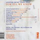 For All We Know / Adonis Rose