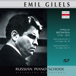 Beethoven : Concertos pour piano n°1 & 4 / Emil Gilels
