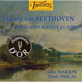 Beethoven : 8 Sonates pour Flûtes et Piano / Alain Marion & Denis Pascal