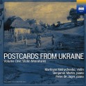 Postcards from Ukraine - Volume 1 : Miniatures pour violon