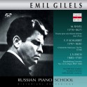 Ravel, Schubert & Bach : Oeuvres pour piano / Emil Gilels
