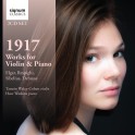 1917, Oeuvres pour violon et piano