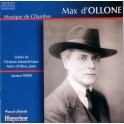 Ollone, Max d' : Musique de chambre