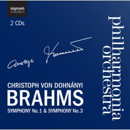 Brahms : Symphonies n°1 et n°3
