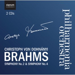 Brahms : Symphonie n°2 & n°4