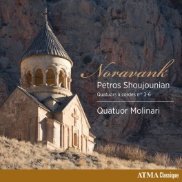 Shoujounian, Petros : Quatuors à cordes n°3 à 6