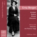 Les Chanteurs Légendaires Vol.3 / Erna Berger