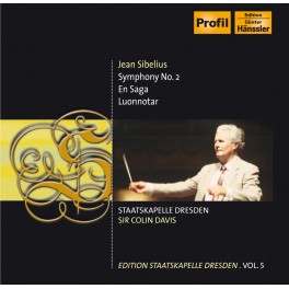 Edition Staatskapelle Dresden Vol.5 : Sir Colin Davis / Sibelius