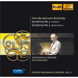 Edition Staatskapelle Dresden Vol.4 : Sir Colin Davis / Mendelssohn