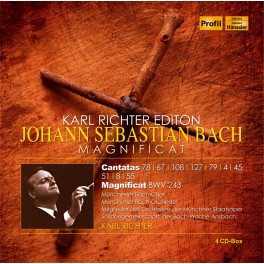 Bach, J-S : Magnificat et Cantates