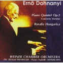 Dohnanyi : Quintette Op.1 & Ruralia Hungarica