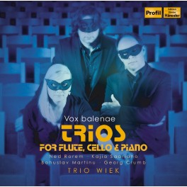 Vox Balenae, trios pour flûte, violoncelle et piano