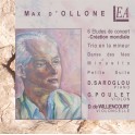 Ollone, Max d' : 6 Etudes de Concert, Trio, Danse de fées ...