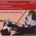 Paganini - Mendelssohn : Concertos / Ricardo Odnoposoff