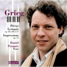 Grieg : Pièces Lyriques Vol.3 / Daniel Propper