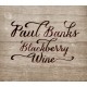 Blackberry Wine / Paul Banks