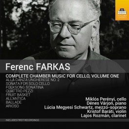 Farkas : Intégrale de la musique de chambre pour violoncelle Vol.1