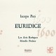 Peri, Jacopo : Euridice