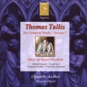 Tallis : Intégrale de l'oeuvre Vol.7