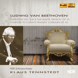 Beethoven : Symphonie n°3, Corolian Op.62 / Klaus Tennstedt