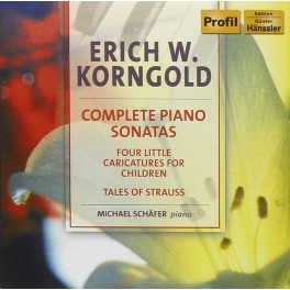 Korngold : Intégrale des Sonates pour piano