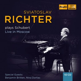 Sviatoslav Richter joue Schubert / Live à Moscou