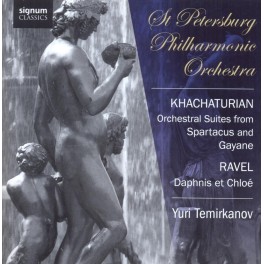 Khatchatourian - Ravel : Spartacus & Gayane -Daphnis et Chloé