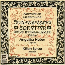 Beer-Walbrunn, Anton : Shakespeare-Sonnets & Lieder