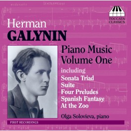Galynin, Herman : Musique pour piano Volume 1